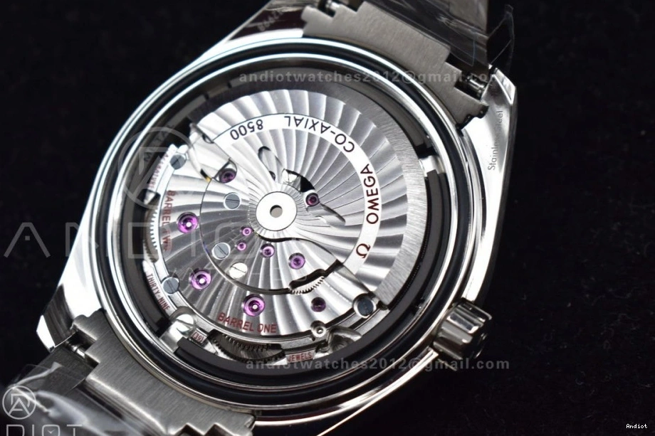 On Terra Edition Best VSF Black SS Aqua 1:1 A8500 SS Dial 150M Bracelet 0106